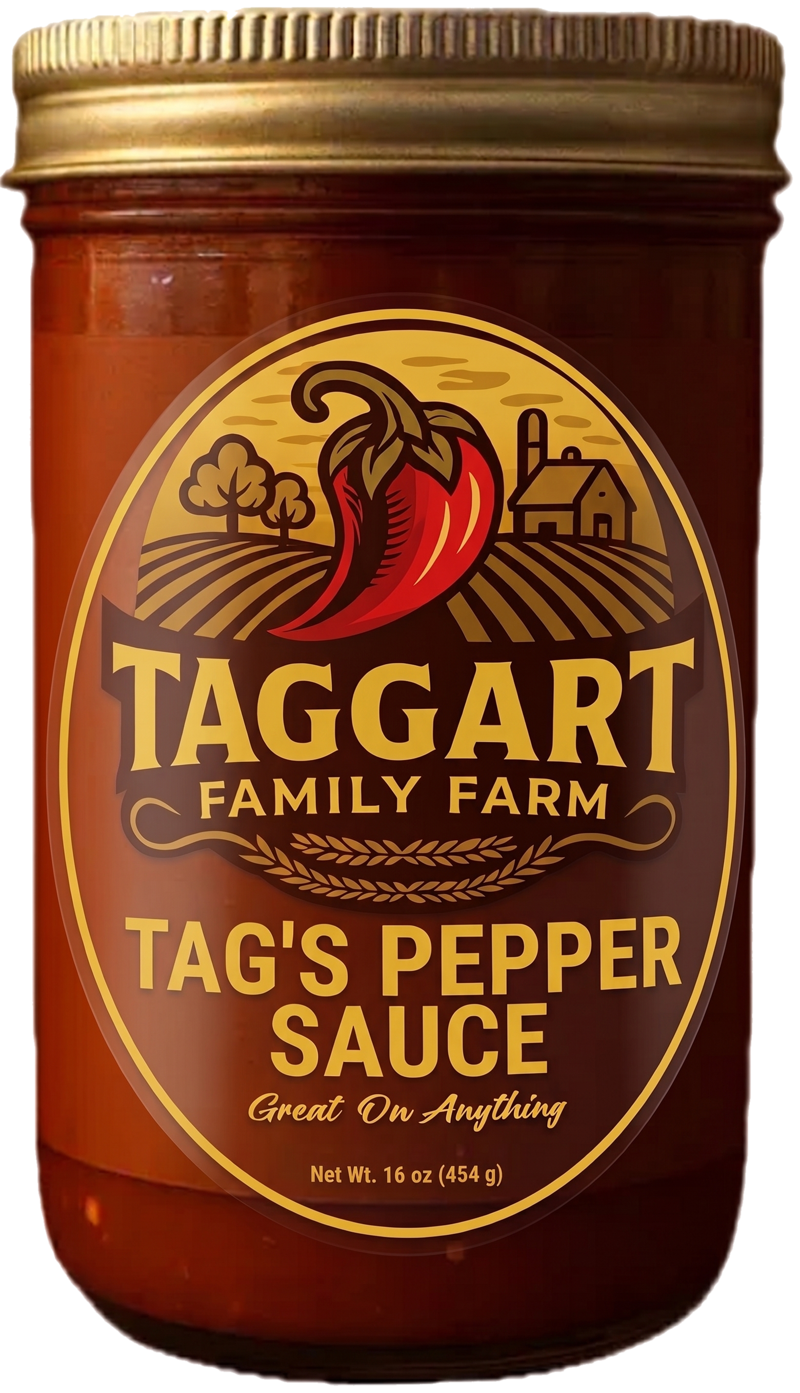 Tag's Pepper Sauce 16 oz jar