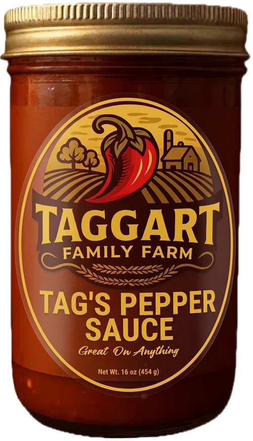 Tag's Pepper Sauce 16 oz jar